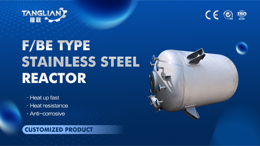 F/BE Type stainless steel reactor for chemicals